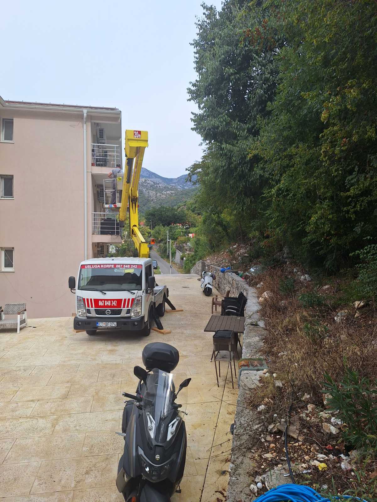 dizalica sa korpom